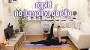 Rapid no jumping cardio- tabatában